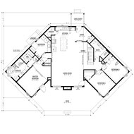 Athtabasca Estate Contemporary Floor Plan