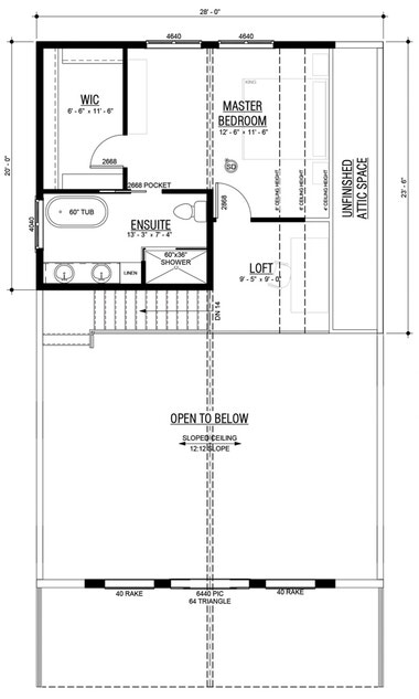 Fulton Lake DO1 Loft Floor Plan
