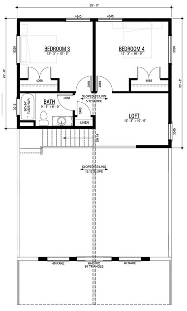 Fulton Lake DO2 Loft Floor Plan