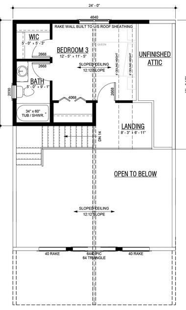 Cultus Lake DO1 Loft Floor Plan