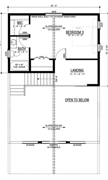 Cultus Lake DO2 Loft Floor Plan