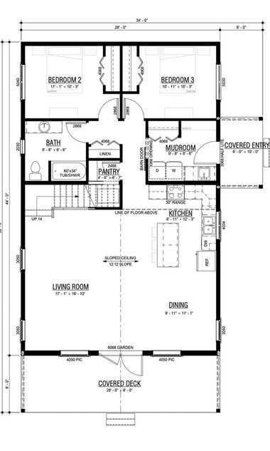 Fulton Lake DO1 Main Floor Plan