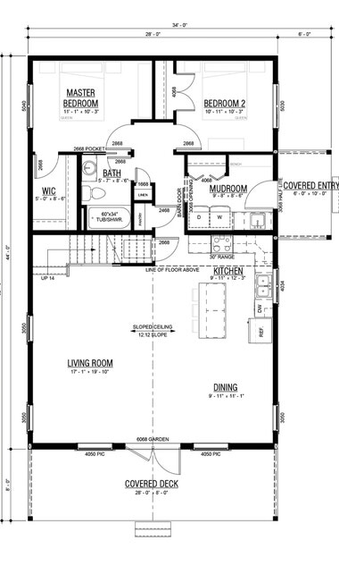 Fulton Lake DO2 Main Floor Plan