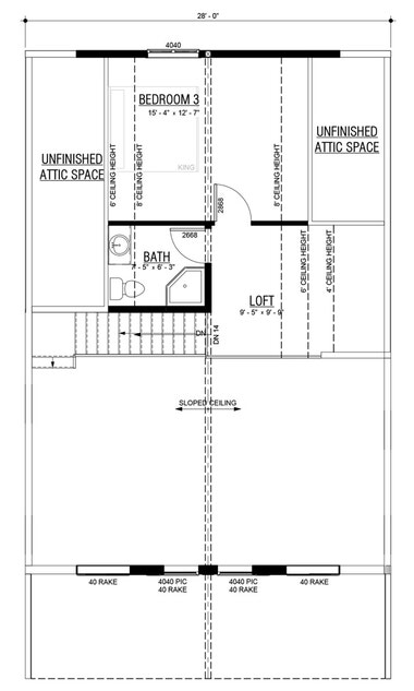 Silverton Lake Loft Floor Plan