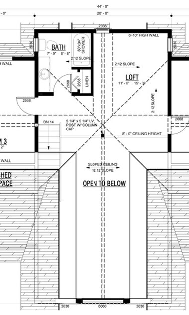 Summit Loft Floor Plan