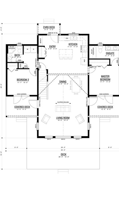 Summit Main Floor Plan