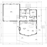 Sylvan Lake Estate Main Floor Plan