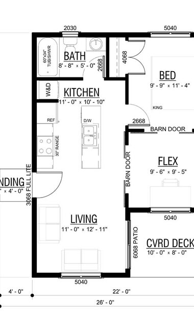 Tofino Floor Plan