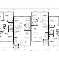 Williston Fourplex Floor Plan